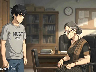 Warden Ki Saza - Office Mein Raat Bhar