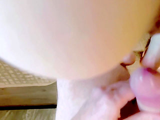 Euroasian slut fucked sideways on casting couch