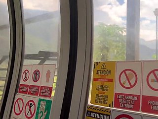 TommyMiller Delivers Intense Blowjob and Hardcore Pounding to Very Horny Pregnant Woman in Cable Car in