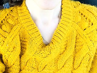 Euro amateur outdoor masturbation