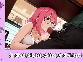 Sundress, Glasses, Coffee and Writers Block - Sexy Audio Roleplay