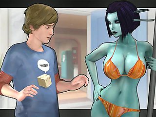 Summer Daze: Big Tits, Big Ass  Blowjob Porn