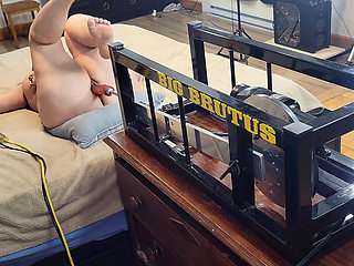 Massive Fucking Machine Drills Chubby Mom