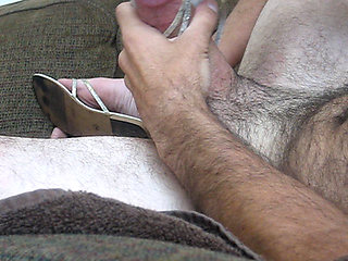 Fucking Julie's Silver Sandals Cumming Hard