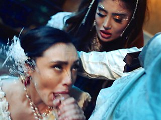 Raunchy tarts emotional xxx scene