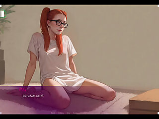 Mila Ai V1.3.2b (by Addont) - Mila Teasing The Courier - Hentai Animated Game - Hentai Anime