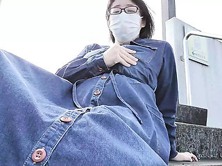 Japanese Married Woman Aika Outdoor Masturbation Solo HD Video