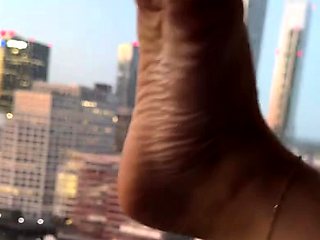 Black Amateur Explore Hot Foot Fetish