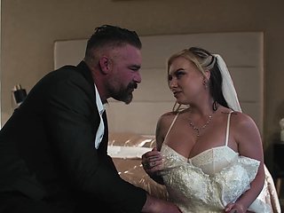 Dirty duo Charles and Cubbi rock the wedding night with those massive melons