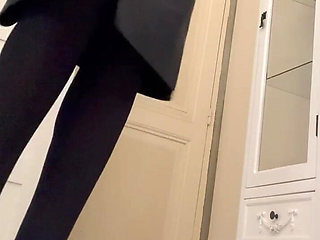 Green Dress Striptease