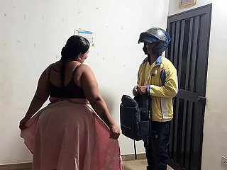 Lexly_16 Hot Latina Pizza Delivery Blowjob & Doggy Style in Kitchen - Big Ass Big Tits Fucking