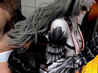 3D Horny Slut Cosplay Super Model Got Fucked so Hard