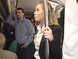 Aiden Starr bus groped by asian: Blowjob, Doggy  Cowgirl Porn