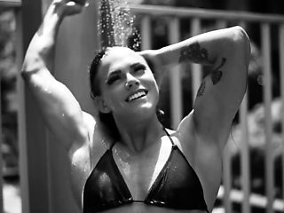 Amateur blondie solo anal masturbation