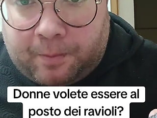 Tik tok master eats sensually