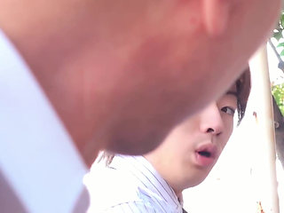 Crowded Bus Tension, Young Wife Stays Still as a Risky Moment Unfolds Beside Her Husband - Scene 1