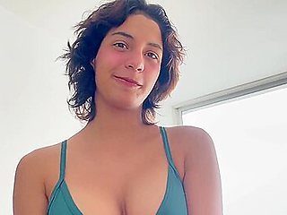 My New Neighbor Asks Me To Give Her A Massage As An Excuse To Fuck H