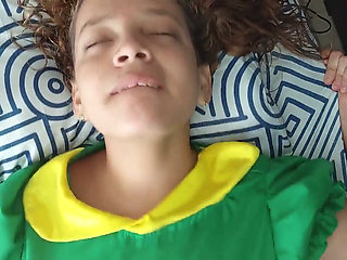 A Hot Chilindrina Sucks My Cock Really Well, I Fuck Her Pussy Until I Leave My Cum in Her Ass