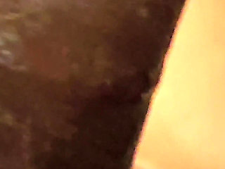 Black Man Playing the Try Not Cum Challenge with His Wife Sucking on His Cock and Ended up Cumming Hard Inside Her Mouth