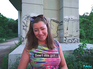 Public Agent - Elisa Tiger Loves Doggystyle Fuck Below Highway
