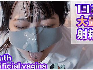 エロ漫画読んてムラムラしたから口オtホて抜いたら最高すきて大量に顔射した With Kawaii Girl