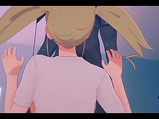 Kaiju N8 - Kikoru Shinomiya Sucking a Big Dick