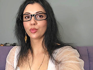 Father Sent His Personal Whore Instead of a Computer Tutor. Dildo Pussy Fucking, Stretching, Seduction, Dirty Talk, Heel