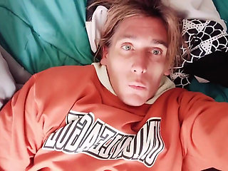 Sexy Blonde Boy in the Forest Completely Naked