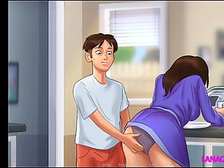 Wild doll wants to be destroyed by a huge cock in summertime saga