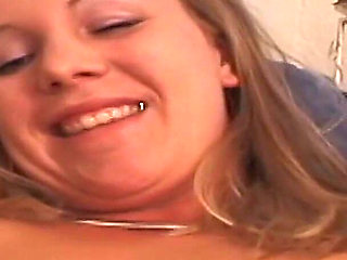 Tiny 18 Year Old Pounds Pussy with a Huge Dildo