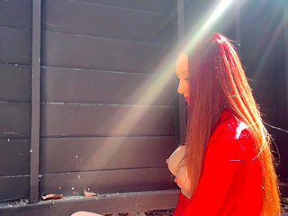 Italian Big Tits MILF Artemisia Love Solo Hot Perfect Tits Outdoor