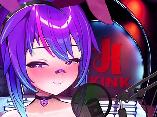 Hentai redhead gives blowjob and having sex