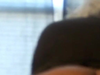 White hair black girls gets smashed