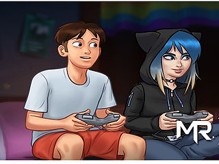 SummertimeSaga - Lovely Girl Loves Rock and Video Games E1 #
