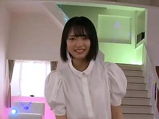Extreme close up of Japanese teen masturbating Uncensored