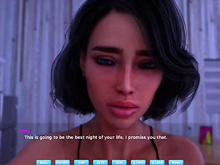 Lady with Big Boobs and Big Ass Finally Fucks Her Crush - Gameplay