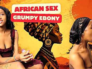 Grumpy, Farting Ebony Gets Used
