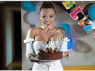 Big Titted Milf Misha Maver Gets Naked And Surprises Her Stepson For His Birthday