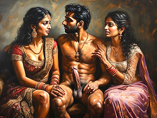 Three friends calls a hot sexy bhabhi from hotel room and bang her so Hard she is screaming