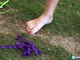 Alexya was Born to Play in this Tropical Paradise