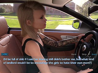 Picture perfect # 3 going to rehearsals with Sasha.