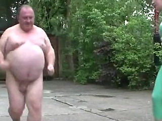 Humiliating dominating guillotine play