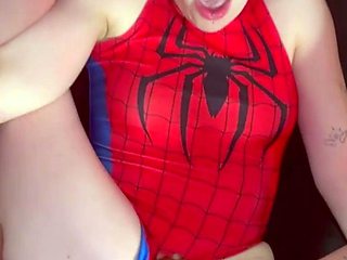 Itsaleena Spidergirl Sloppy Fuck By Thick BBC Onlyfans