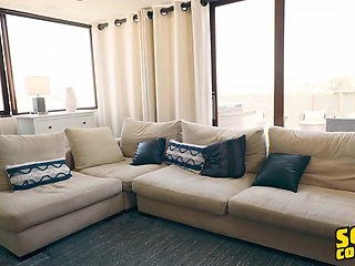 SEAN CODY - Sun-Kissed Hunks Go From Beach To Bed For A Wild Orgy Ending With Multiple Loads On The Cum Dump's Asshole