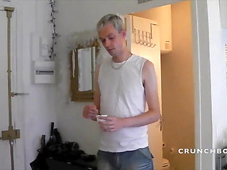 Straight bad boy fucking a feminine gay