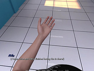 Fetish Locator 8 - Kevin Watches and Strokes While Chloe Fucks a Man in Locker Room