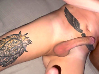 Two Mature Guys Have Sex with a Cute Twink All Night Bareback - 542