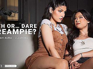 Truth Or... Dare I Creampie? - Lulu Chu And Zariah Aura