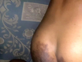 Black on black anus hole