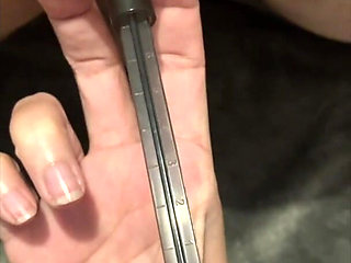 Anal Lube Application with Syringe